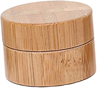 minkissy 1pc Cosmetic Travel Containers Terrariums Travel Cosmetic Containers Travel Cream Bottle Plastic Lotion Jar Wooden Cosmetic Jar Travel Bottles for Cosmetics Cream Bottles Compact