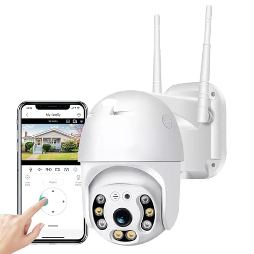 TP PLUS 5MP Outdoor Smart WiFi Wireless IP CCTV Security Cam...
