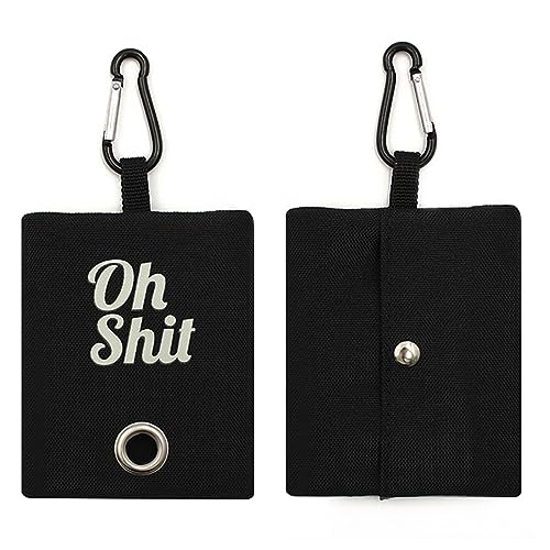 Image of Canvas Dog Poop Bag Dispenser Holder Dog Poop Pickup Bags Container Pet Trash Bag Holder Pet Waste Disposal Bags Dog Waste Bag Dispenser Doggy Poop Bags Holder