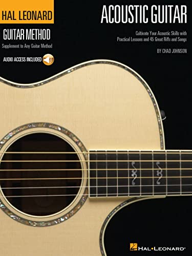 Acoustic Guitar - Hal Leonard Guitar Method, Book 3 | Lesson Book with Online Audio Access | Course for Beginners and Intermediate | Learn Fingerpicking Strumming and Acoustic Styles