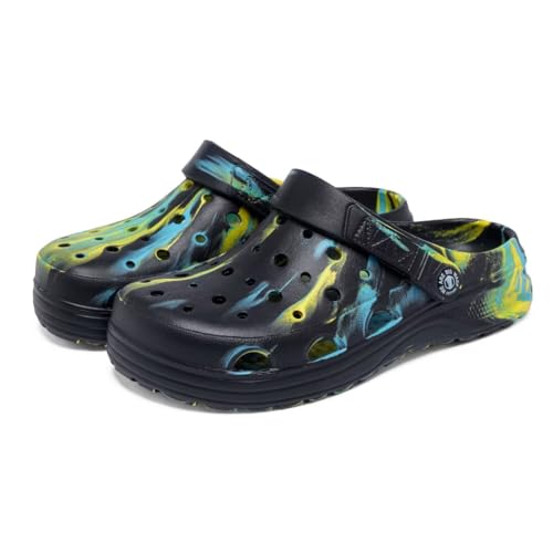 Image of Kids Boys&Girls Black Camouflage Clogs Children's Beach Shoes Classic Marbled Tie Dye Clog Little Kid