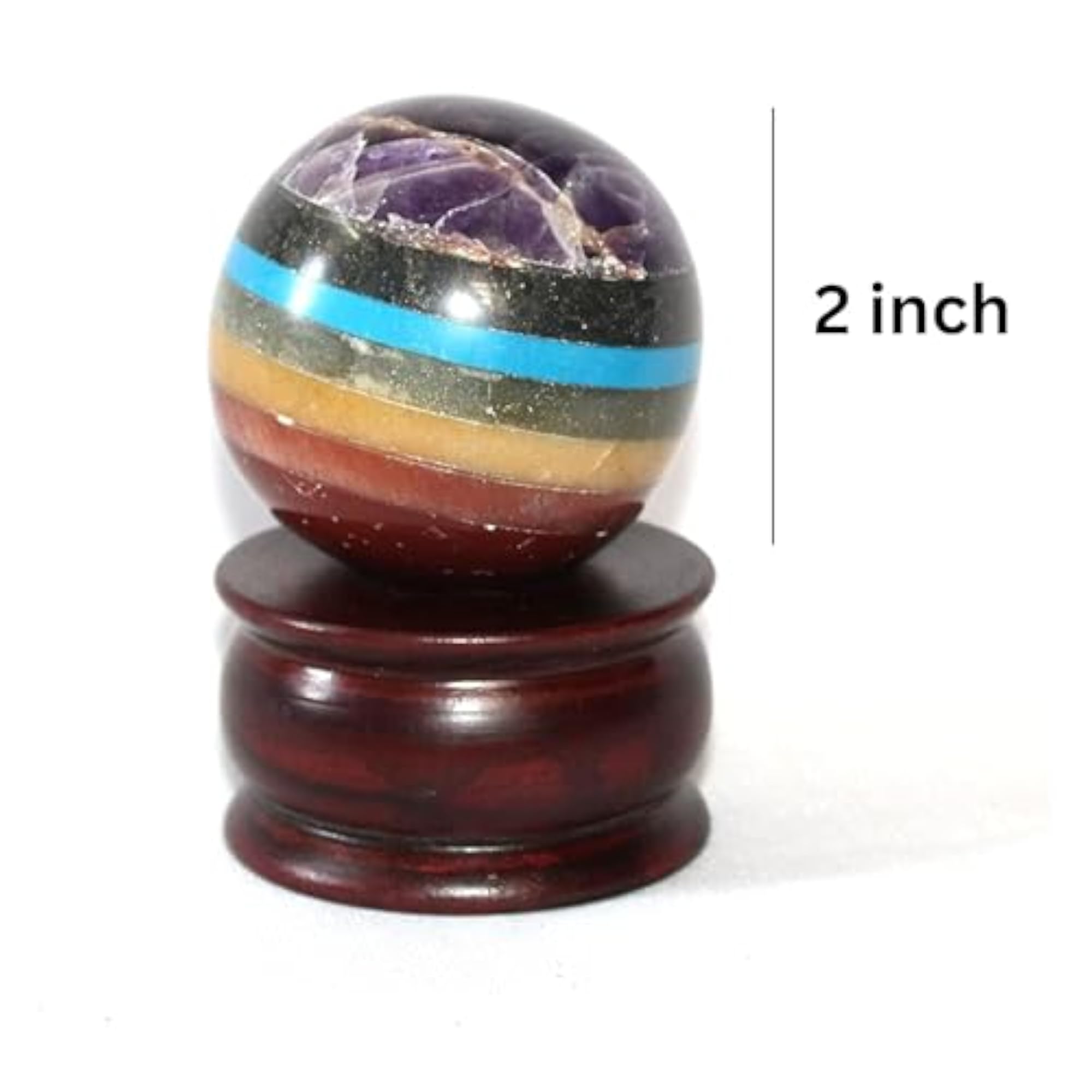 Natural Labradorite Ball Sphere Gemstone for Healing