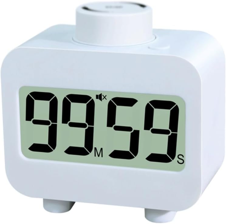 Timer for Elementary School Students Self Discipline Rotation Silent Learning Alarm Clock