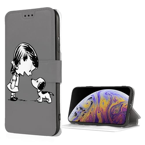 スヌーピーフリップカバーiPhoneX対応：手帳型・マグネットロック・ポケット付 スヌーピーフリップカバーiPhoneX対応：手帳型・マグネット