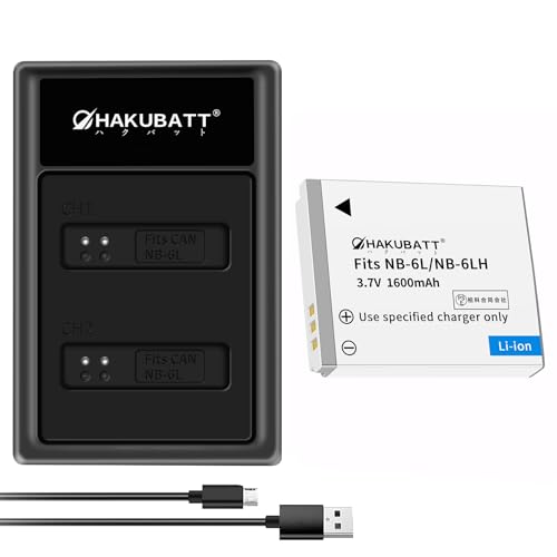 CanonΉ NB-6L/NB-6LH݊ USB [d Kp IXY 10S3.7V 1600mAh J ݊ n?be[YJBI