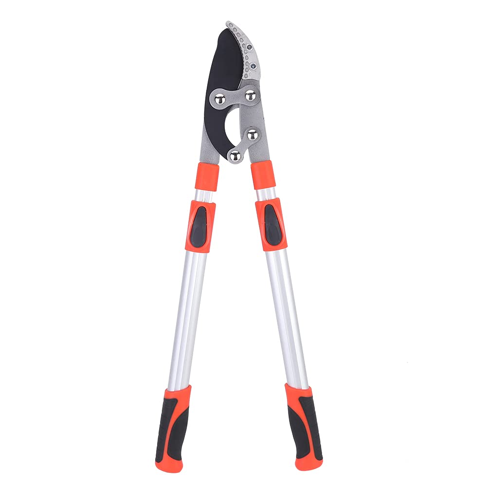 Tijeras de podar de jardín profesionales, mango telescópico ajustable de alta resistencia, tijeras de acero con alto contenido de carbono para podar árboles, flores, bonsái,