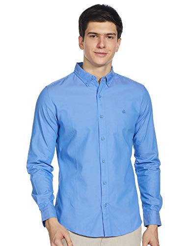 Image of United Colors of Benetton Men's Cotton Slim Fit Shirt