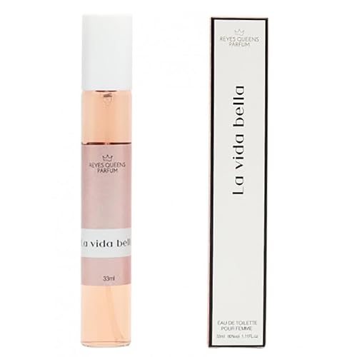 La Vida Bella, Women Eau de Toilette, Perfume de Equivalencia Colonia Equivalente para Mujer, 33 ml Fragancia Duradero, Elegante y Sofisticado Q010