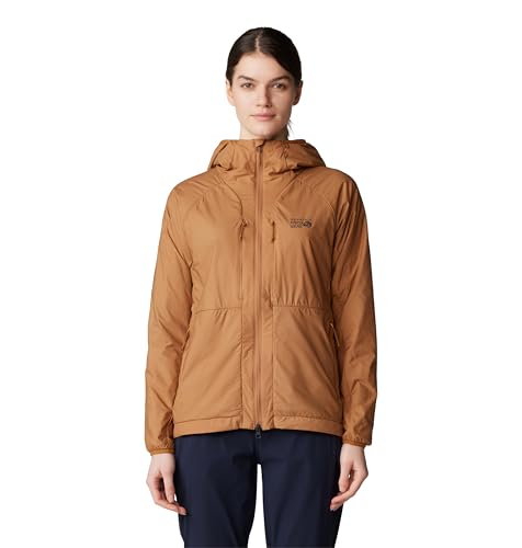 Sweat à capuche chaud KOR Airshell pour femme idéal pour vos randonnées et trails en montagne