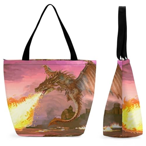 Sac de voyage dragon de feu pour femme : finissez-en avec le manque de place
