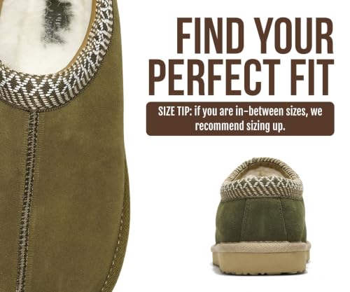 Image of Project Cloud Mens Slippers Genuine Leather Australian Shearling Slippers