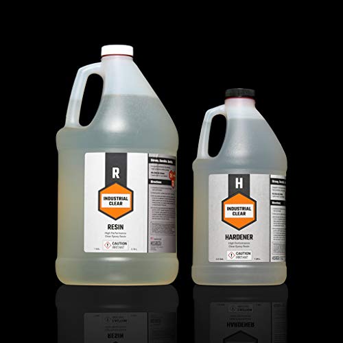 Industrial Clear - Rock Hard Epoxy Resin - 1.5 Gal Kit