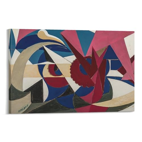 Peinture murale personnalisée cadeau idéal cadre couleurs harmonieuses 60 x 90 cm