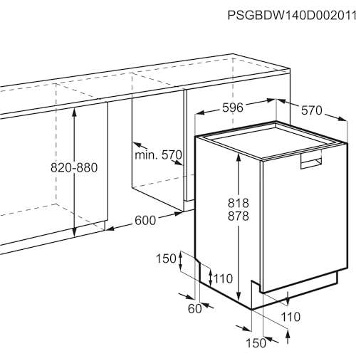 AEG FFB83816PM - vue 10