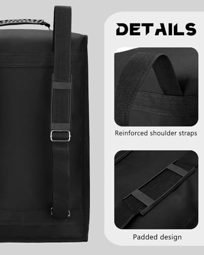 Amazing Fair Cajon Box Drum Bag with Carry Handle and Shoulder Straps(20 × 12.5 × 12.5 inches) - Thumbnail 3