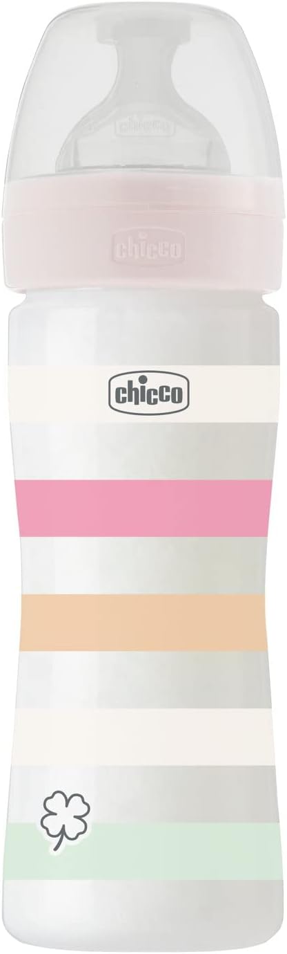 Chicco Well-Being ბავშვის ბოთლი, 250 ml, საშუალო ნაკადით
