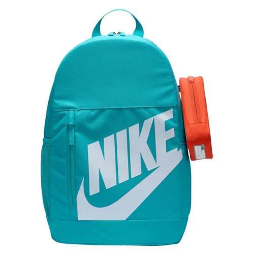 Nike Mochila Elemental, 20 Litros, Verde, com Compartimento para Notebook 15 Polegadas, Alças Acolchoadas