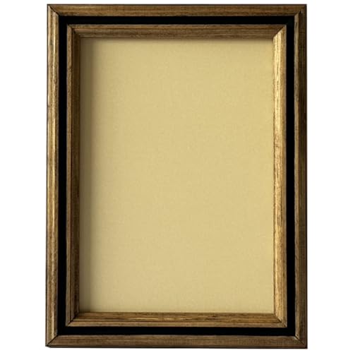 MADE BY... 木製額縁 A4 (ブラウン×ブラック) アクリルセット MB-F10001