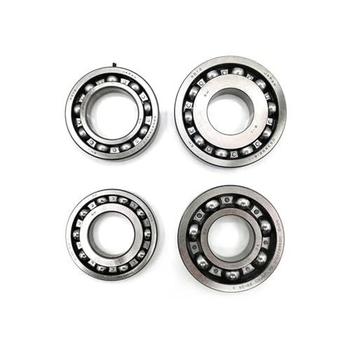 Evite ruidos en la transmisión CVT TR580 con este kit de cojinetes de 4 piezas