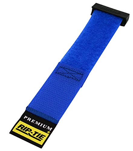 RIP-TIE 25.4mmX241.3mm リップロック ケーブルラップ 青 1パック