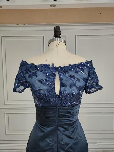 Vestidos de convidada de casamento para mulheres, sutiã embutido, renda de cetim, vestidos de mãe da