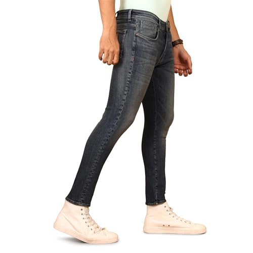 Image of Wrangler Men's Bostin Slim Fit Mid-Rise Jeans