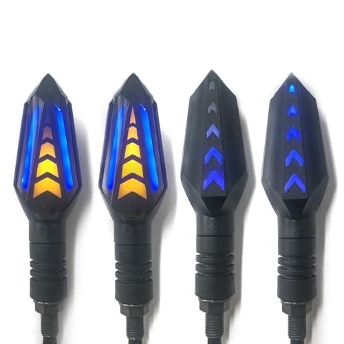 Clignotant pour moto LED 12V défilement universel