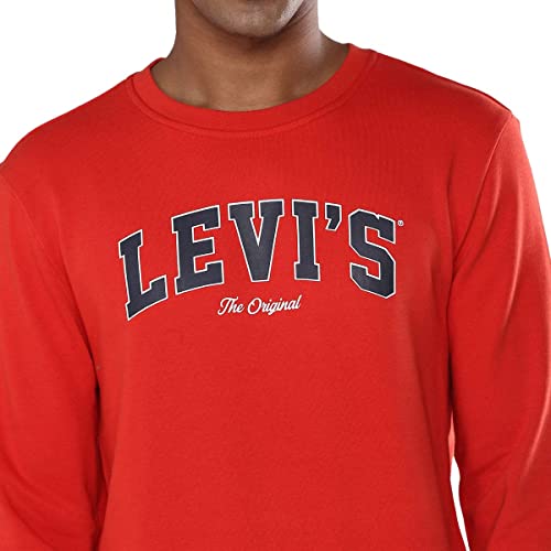 Image of Levi's Men's Cotton Sweatshirt (59638-0016 Red S)