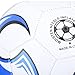 OUKENS Size 5 Soccer Ball, PVC Sports Soccer Ball Training Soccer Ball for Competitions Training Exams Official Indoor Outdoor Play,Attractive Soccer Gifts (Blue)