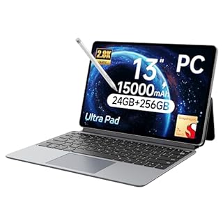 ALLDOCUBE Ultra Pad 13 pollici Tablet con tastiera e stilo, display 2880x1840 144Hz, Tablet gaming Android 15 Snapdragon 7+ Gen3, 24GB RAM+256GB ROM, 8 altoparlanti, WiFi 6/BT 5.4/NFE, 15000mAh PD 33W