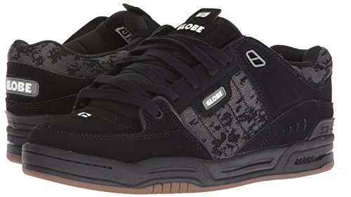 Image of Globe Men's Fusion Shoe, Black /camo /Jacquard, 7.5 M US