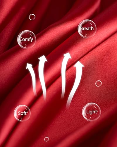 Vlazom Womens Kimono Robes Dressing Gown Satin Bathrobe Nightdress Short Style Bridal Robe4