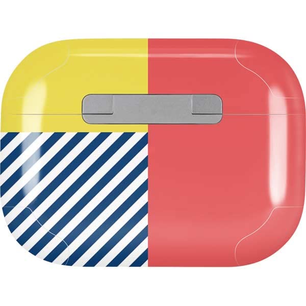 Skinit Decal Audio Skin Compatible with Apple AirPods Pro (2rd Gen, 2022) - Skinit Originally Designed Color Blocks Design