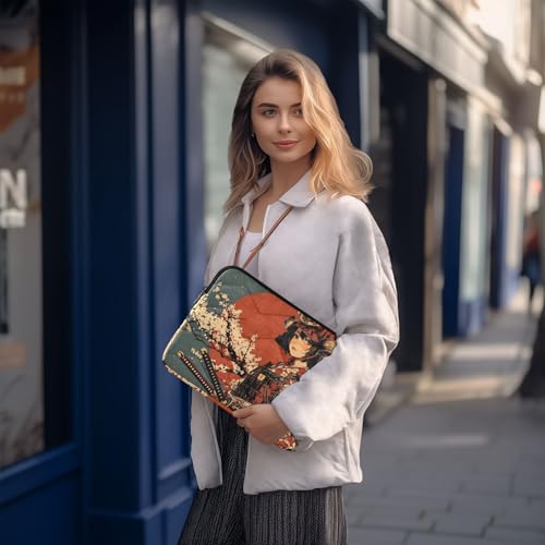 Funda para portátil 13 pulgadas con diseño anime vintage miniatura 6