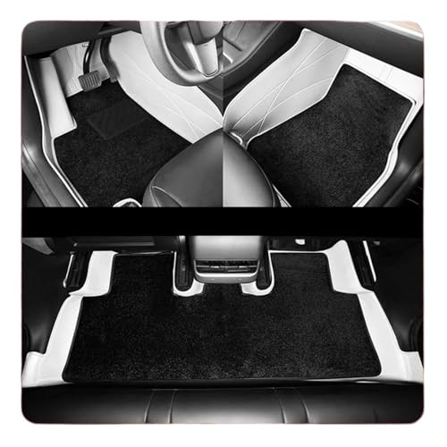 Tapis Auto pour Tesla pour Modèle 3 anti-saleté revêtement de sol lavable