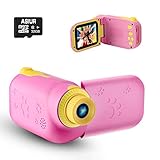 Kids Video Camera Camcorder for Girls Gift, 1080P FHD Digital Kids Camera Camcorder Children Camera...