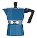 Barazzoni Caffettiera Colorata, Alluminio, Blu, 1 Tazza