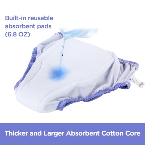Image of Littleforbig Soft Silky Underwear Comfortable Washable Reusable Primary Comfort Cloth Adult Training Pants
