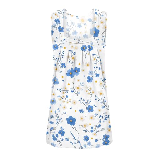 Spring Summer Plus Size Dressy Tank Tops for Women 2025 Womens Workout Floral Boho Beach Sleeveless Shirts Blouses