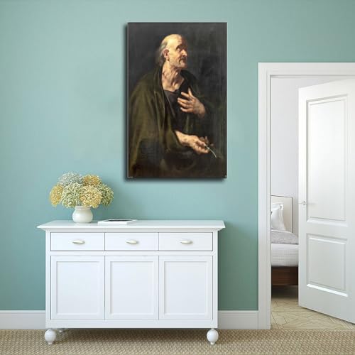 Impression sur toile Saint Barthélemy Rubens pour décoration murale de chambre