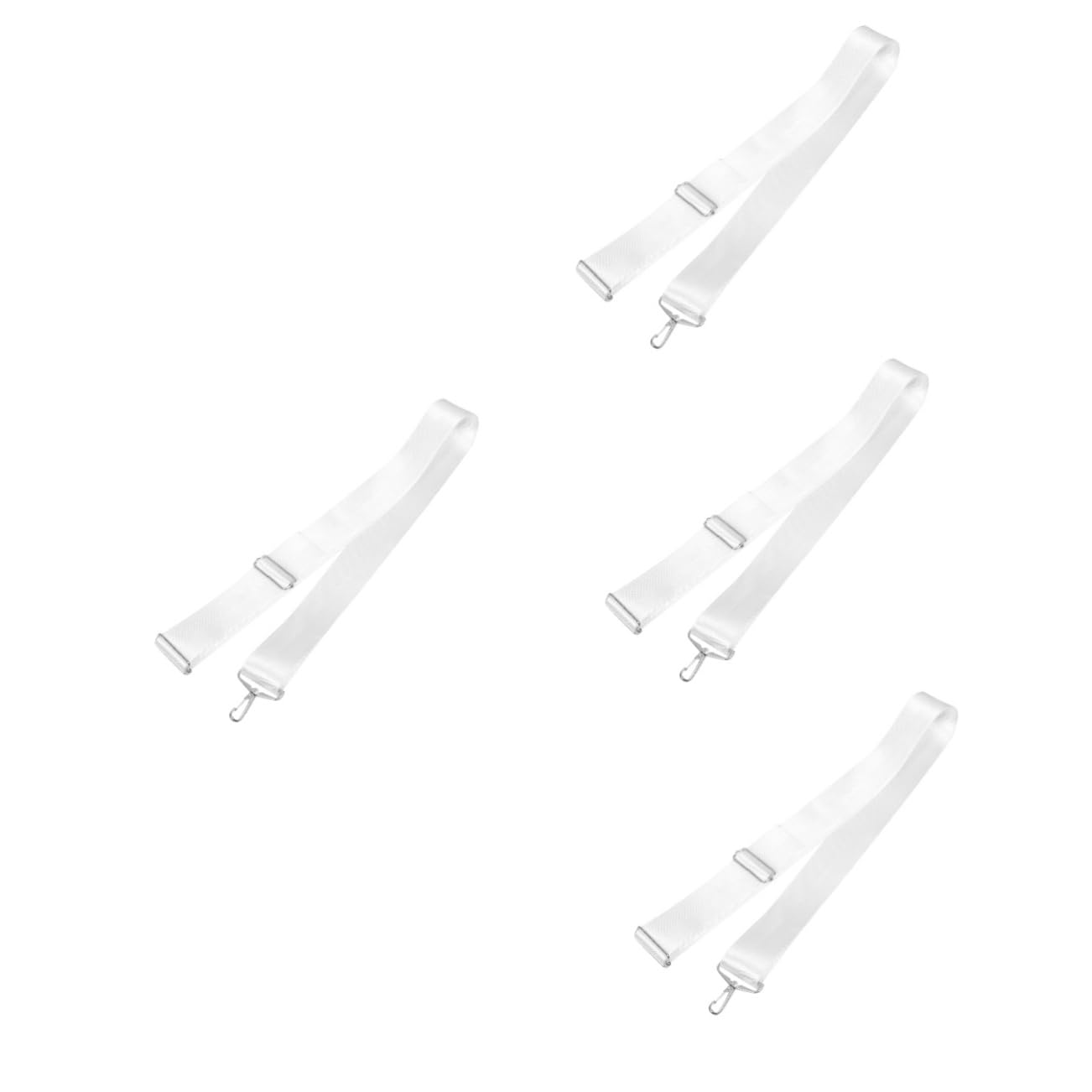 Toddmomy 4 Pezzi Cinghie Regolabili per Rete Tennis Accessori per Tennis Cinghie Centrali per Rete Regolabili e Resistente Facili Installare e Trasportare