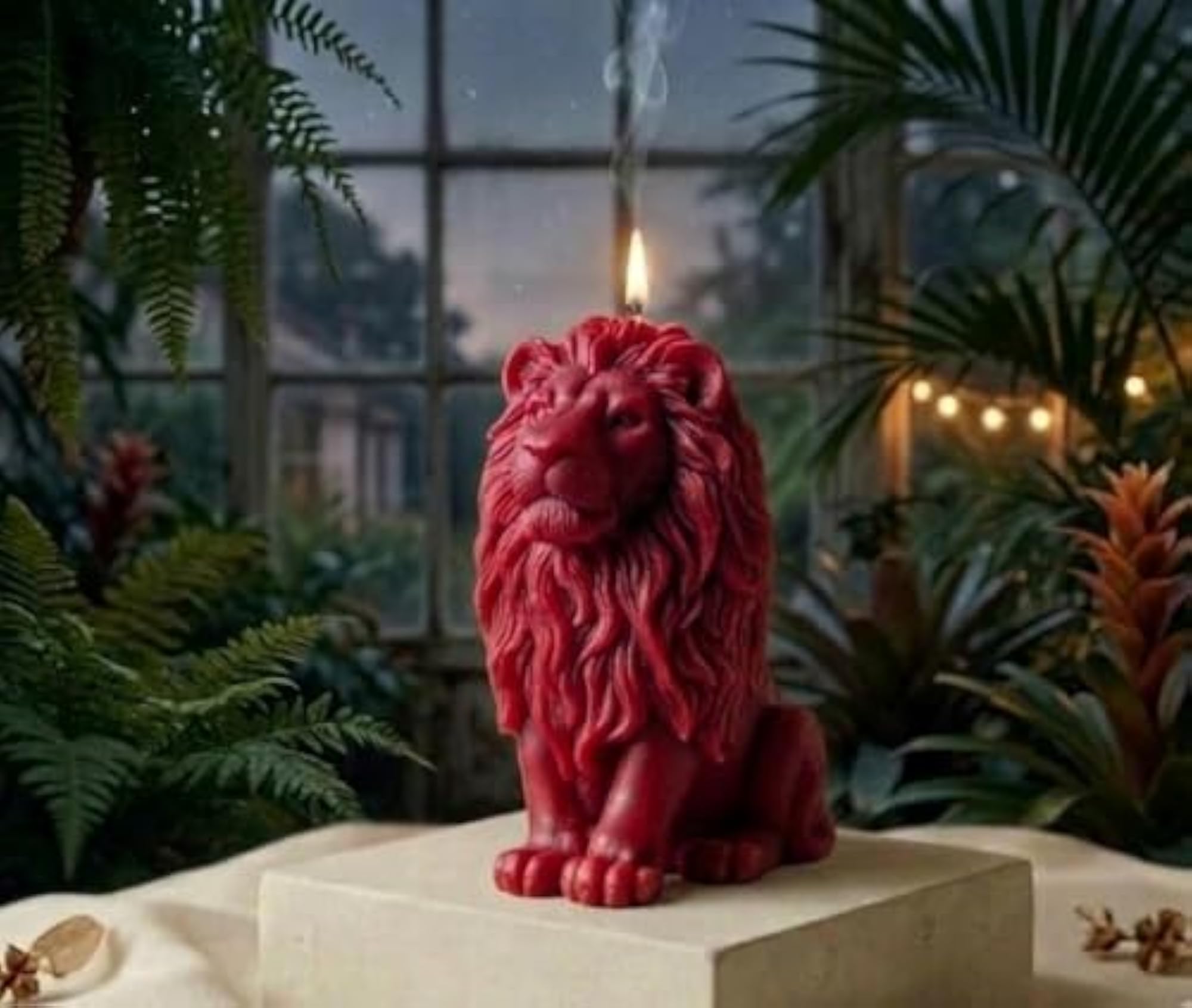 Lion Shape Decorative Candle, Unique Gift