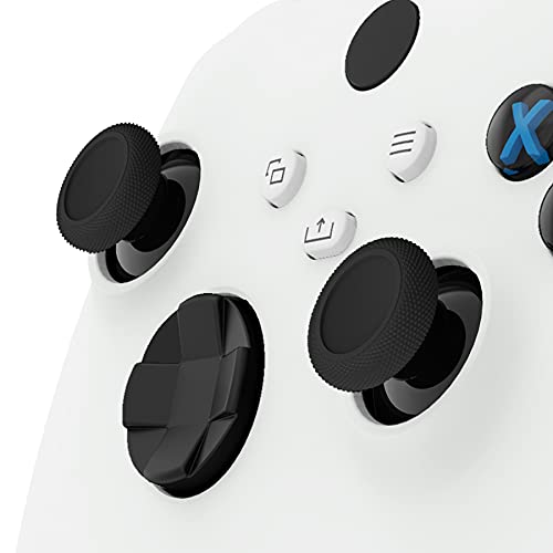 eXtremeRate Joysticks para Xbox Series S X Control Palancas Analogicos Joystick Reemplazable para Xbox One Repuesto para Pulgar Thumbsticks para Xbox One S/X/Estandard/Elite Mando(Negro) - imagen 3