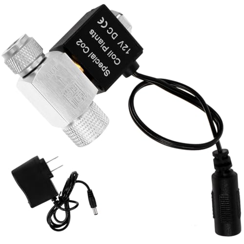 VANZACK Aquarium Co2 Solenoid Valve Low Temperature Magnetic Valve DIY Co2 Regulator with Us Plug...