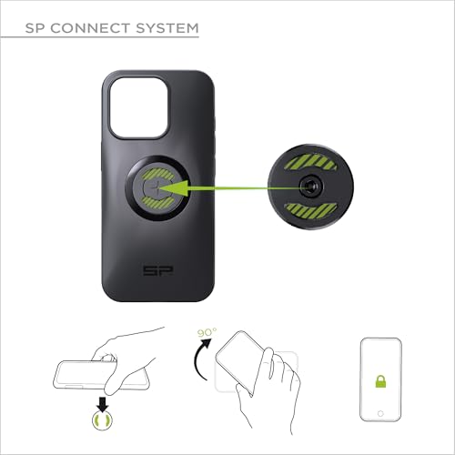 Support vélo Micro Stem Bundle SP CONNECT pour sécuriser votre iPhone 17 Pro sur la potence