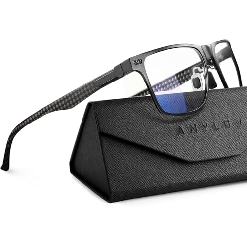 ANYLUV Blue Light Glasses Men/Women, Working Blue Light Blocking Glasses,