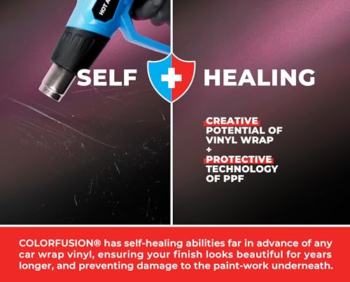 Image of ColorFusion PPF by VViViD, Matte Stealth Cosmic Purple Dry Apply PPF Vinyl Car Wrap Roll 20ft x 5ft