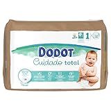 Dodot Cuidado Total Pañales con Materiales de Origen Vegetal, Talla 1 (2-5kg), 50 Pañales