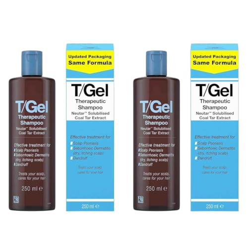 Cosletic T/Gel Therapeutic Anti-Dandruff Original Formula Shampoo for Long-Lasting Relief of Itching and Flaking Scalp, 8.5 Fl Oz (PACK OF 2)