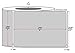 PM Company Thermal Transfer Labels, 4 x 6 Inches, 3-Inch Core, 1000 Labels per Roll, 4 Rolls per Carton (PS46113)